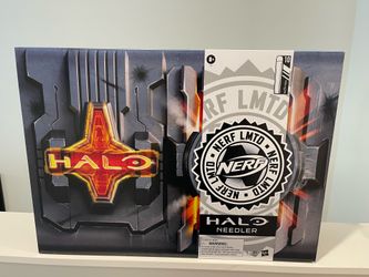 Nerf LMTD Halo Needler Light-Up Dart Blaster + Game Content Card Brand New in Box