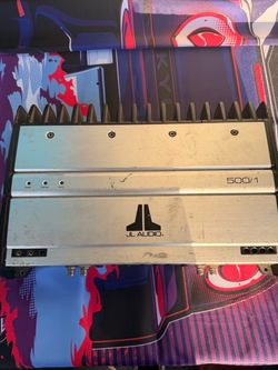 JL Audio 500/1 Mono Car Amplifier