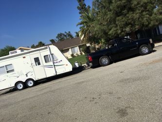 Camper trailer rv pop out