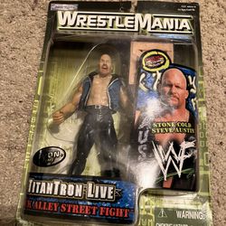 Steve Austin Back Alley Street Fight Titantron WWF Action Figure 