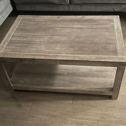 Wood Coffee Table LIKE NEW
