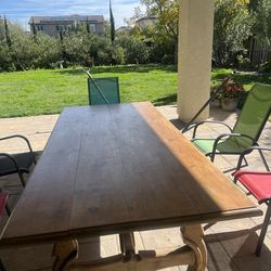 Solid Pine Wood Table 96 x42