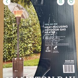 Hampton heat focusing outside heater 38,200 BTU