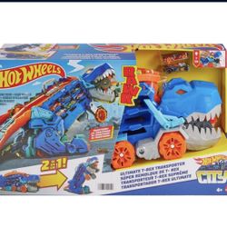 Hot Wheels City Ultimate T Rex Transporter
