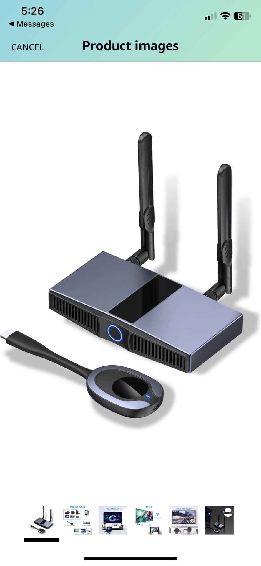 Wireless HDMI Transmitter And Receiver
