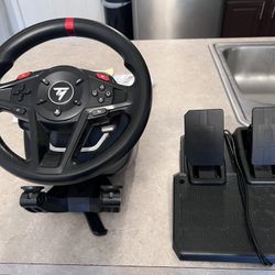 Thrust master T128 Force Feedback wheel/pedals/shifter