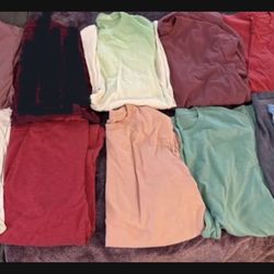 Mens Shirts Lot Size Lrg 