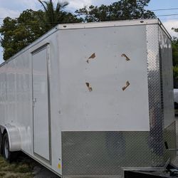 Trailer 8.5x 18  Enclosed Utility Trailer Like New  [Perfect 