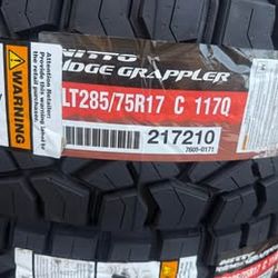 Nitto Ridge Grappler LT285/75R17 Tires