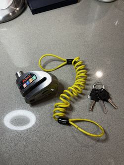 Xena Disc Lock With Alarm