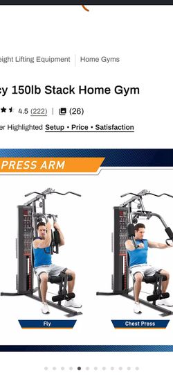 Marcy 150lb Stack home Gim