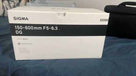 Sigma Lens 150-600mm F5 - 6.3 Dg contemporary