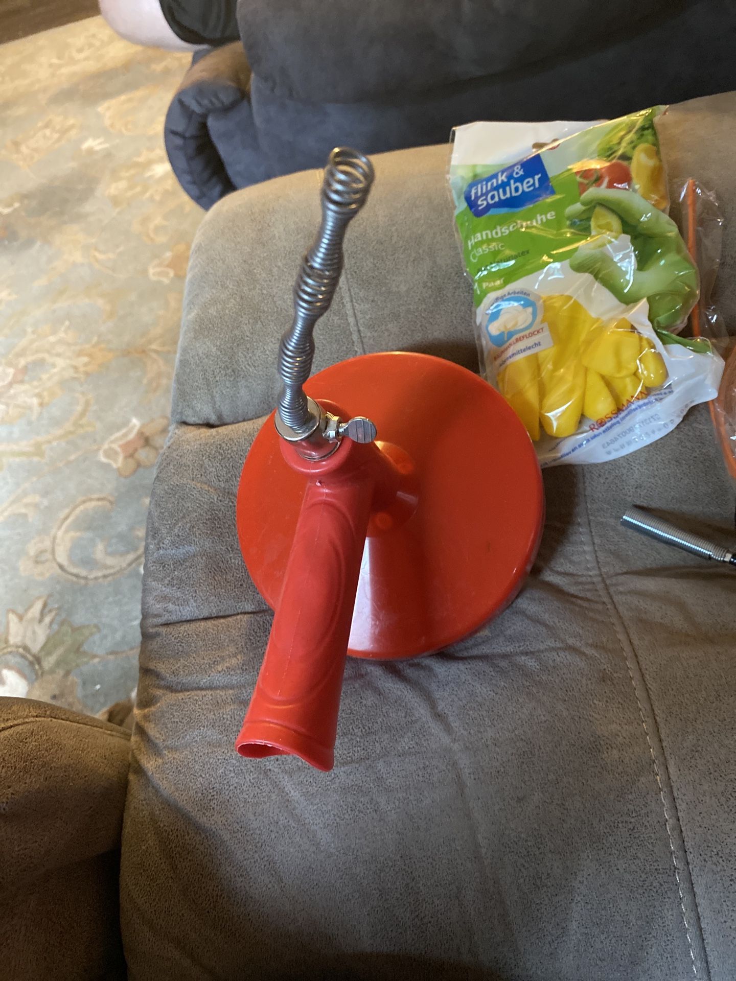 Household Plumbing Kit With Snake 