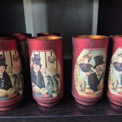 Vintage Beams Collector Tumblers Set Of 6