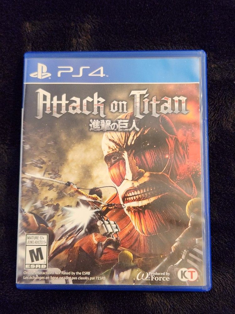 Attack On Titans PS4