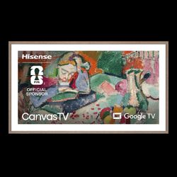 Brand New TV!! Hisense 55 Inch Canvas TV, 4K!!
