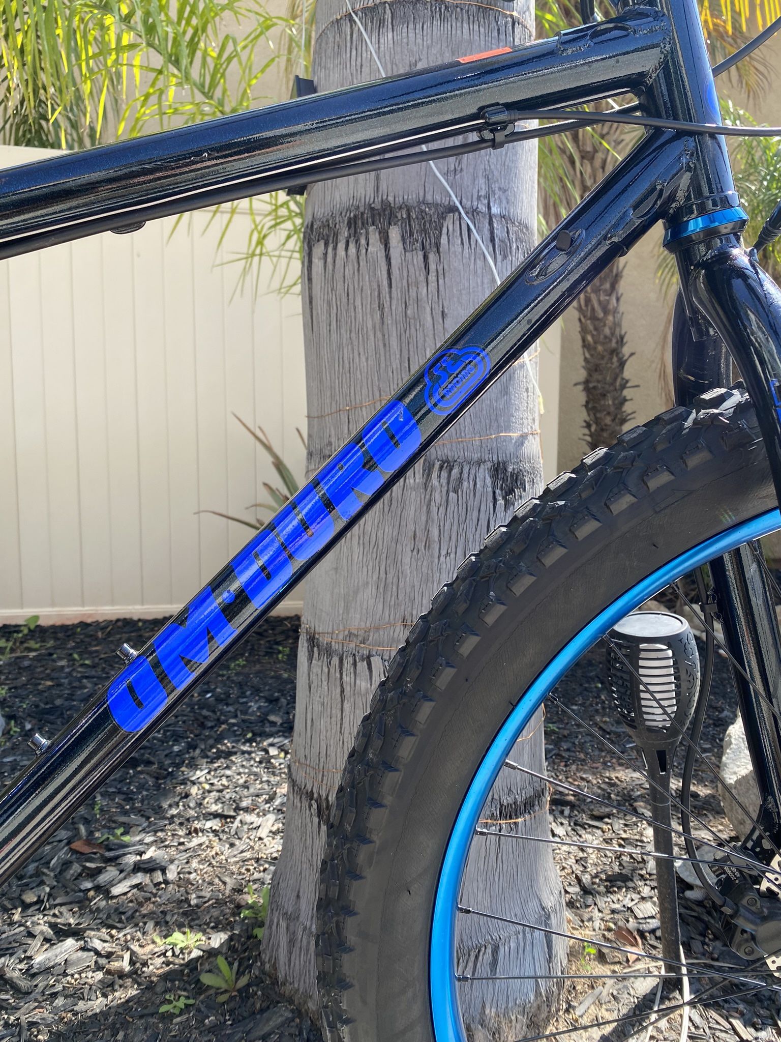 Se Bikes OM-DURO XL 27.5+ BMX Bike Blue With Gears Used