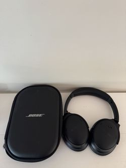 Bose QuietComfort Headphones, Bluetooth Over Ear Noise Cancelling Headphones, Black