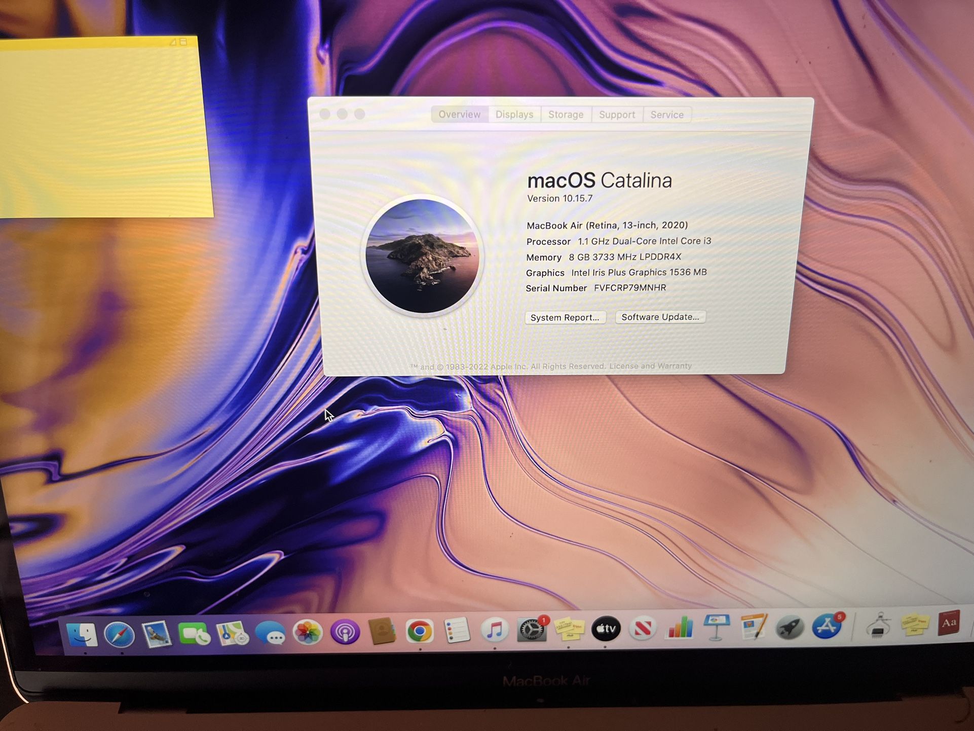 MacBook Air (Retina, 13-inch, 2020)