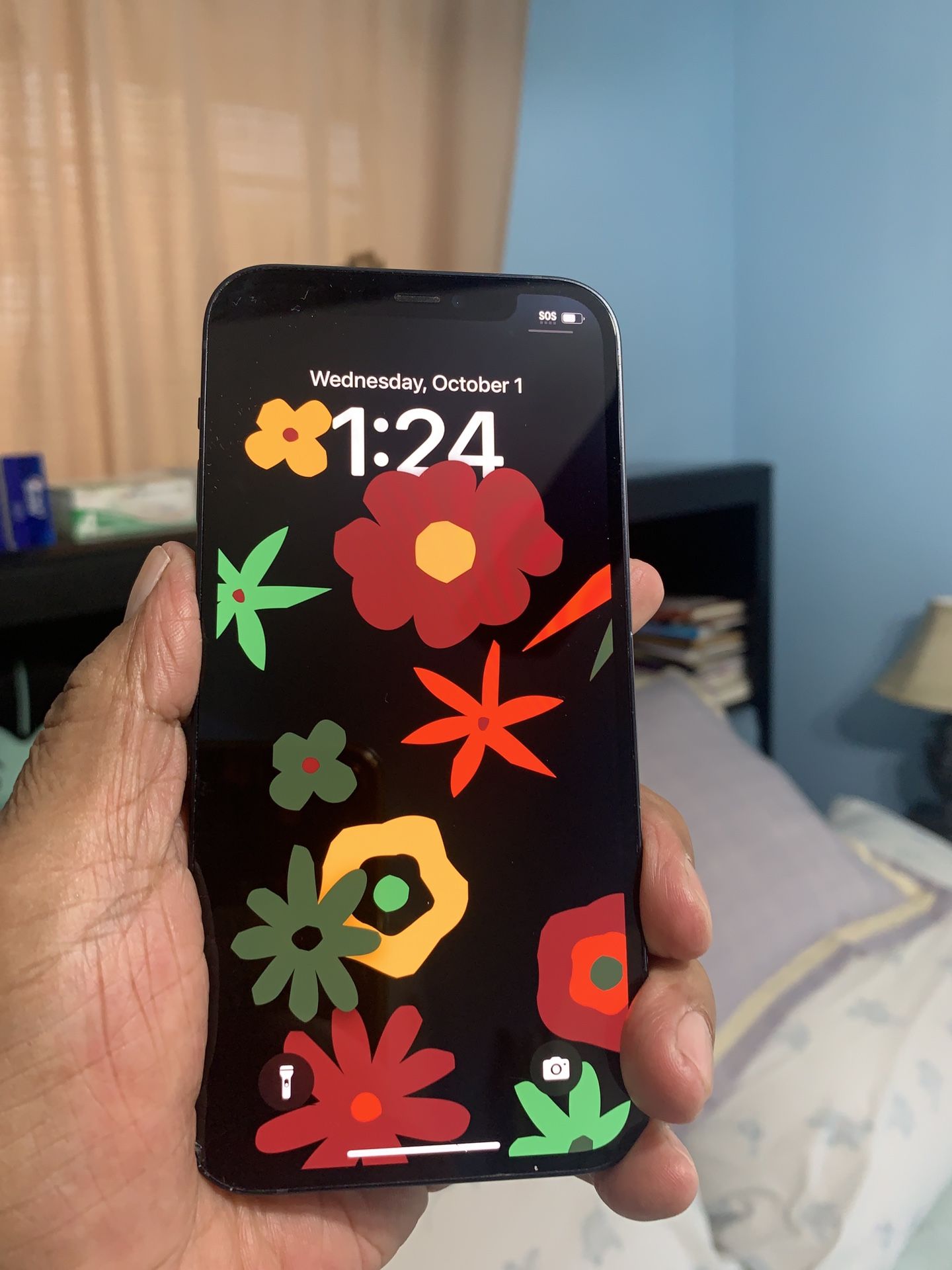 iPhone 12-64GB Unlocked Small Crack For Sale $160