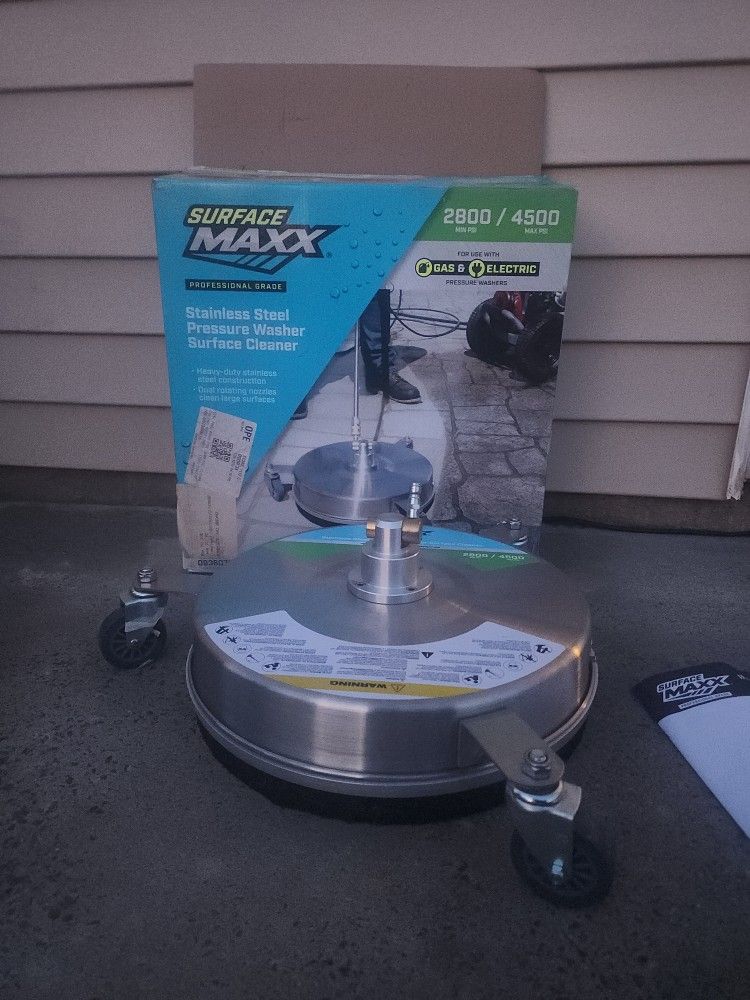 SurfaceMaxx 14.5-in 4500 PSI Rotating Surface Cleaner 