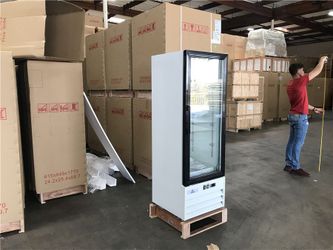 NSF 60 inch high glass door refrigerator G258BMF