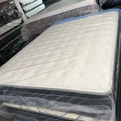 Mattress Brand New Queen Size Pillow Top 