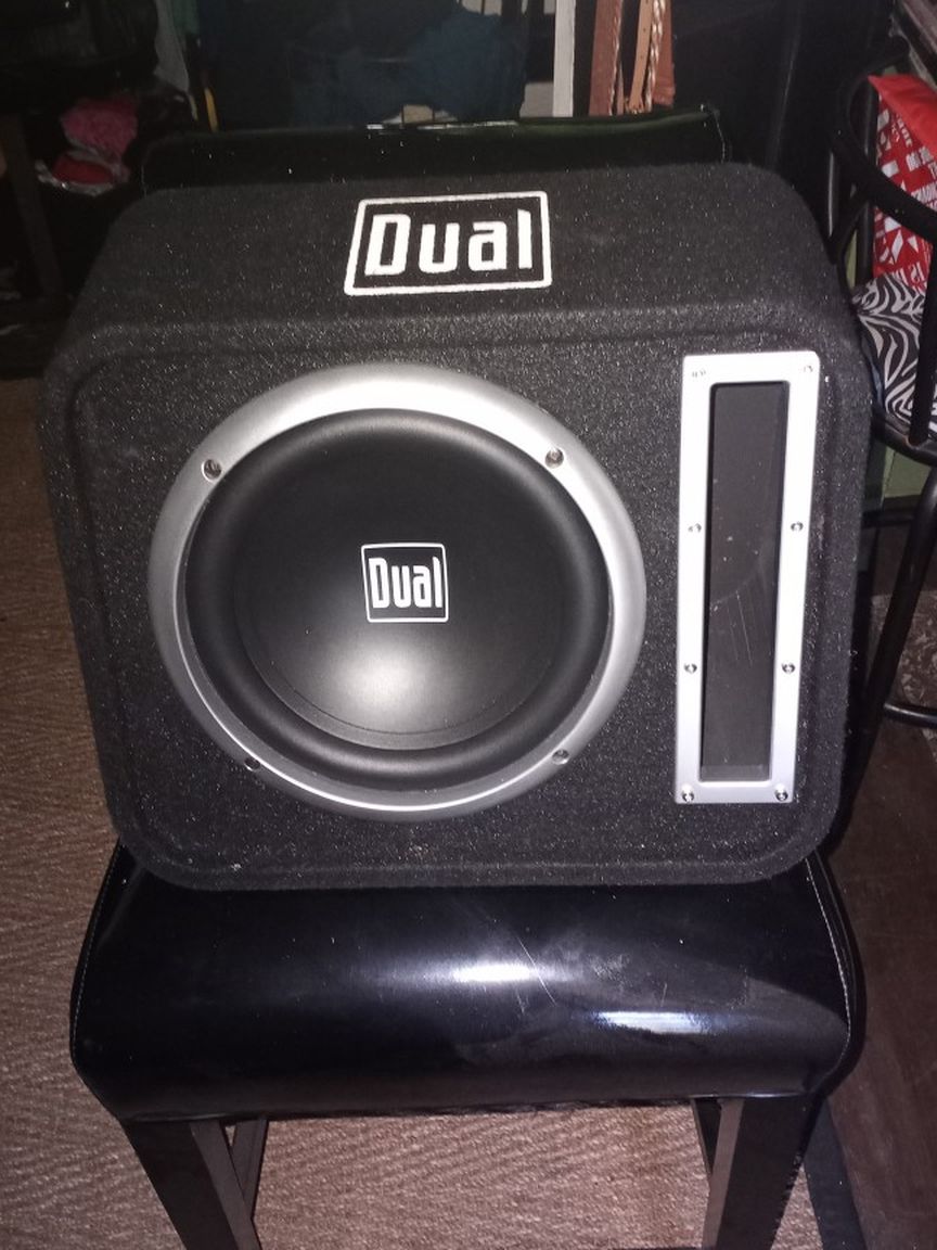 Dual 12 In Subwoofer In Box