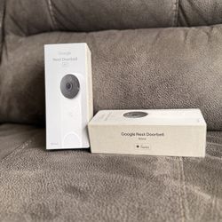 BUNDLE! 2 BRAND NEW GOOGLE NEST DOORBELL 