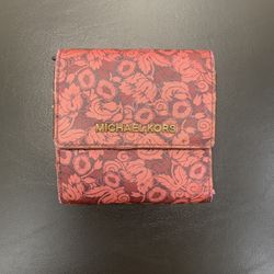 MK Wallet Maroon