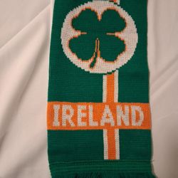  Vintage Irish Knit Scarf That Works For Him Or Her. 