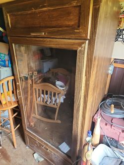 Hand Made Gun Cabinet 