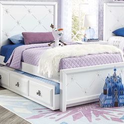 Twin Frozen Themed Bed