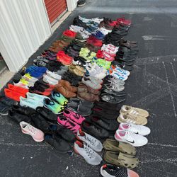 Shoes and sneakers sale All size 13 $30 each or best offer for all of them. There is 65 pair of shoes.