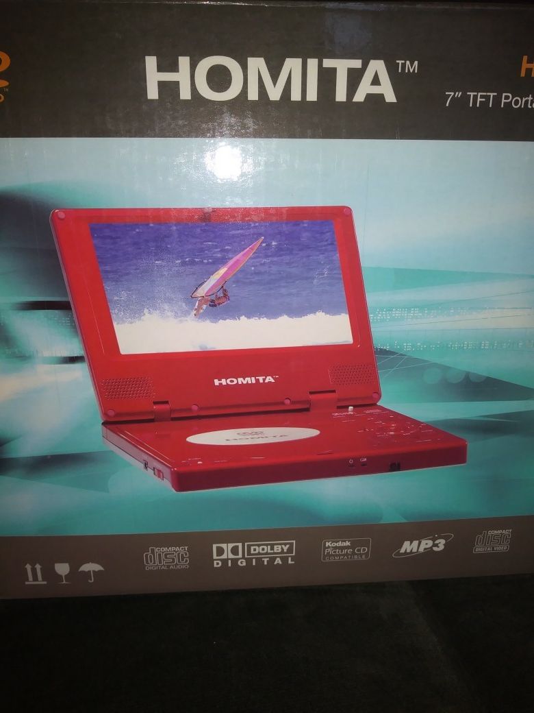 Homita portable DVD player