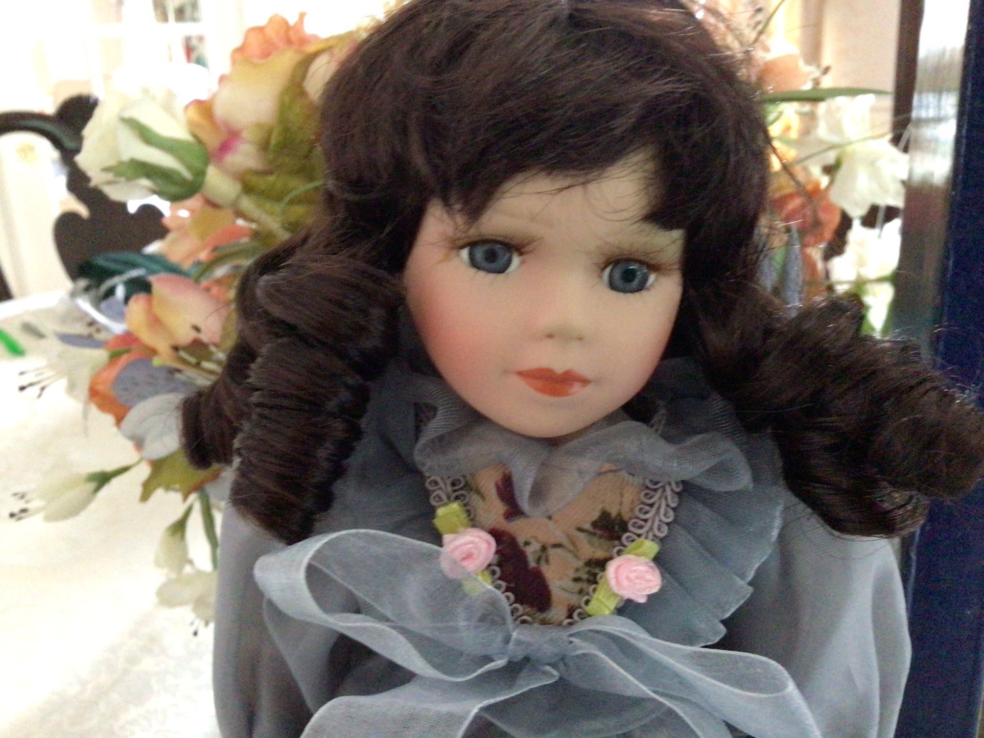 Vintage Porcelain Doll