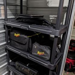 5 Tier Rack Plastic Heavy Duty 