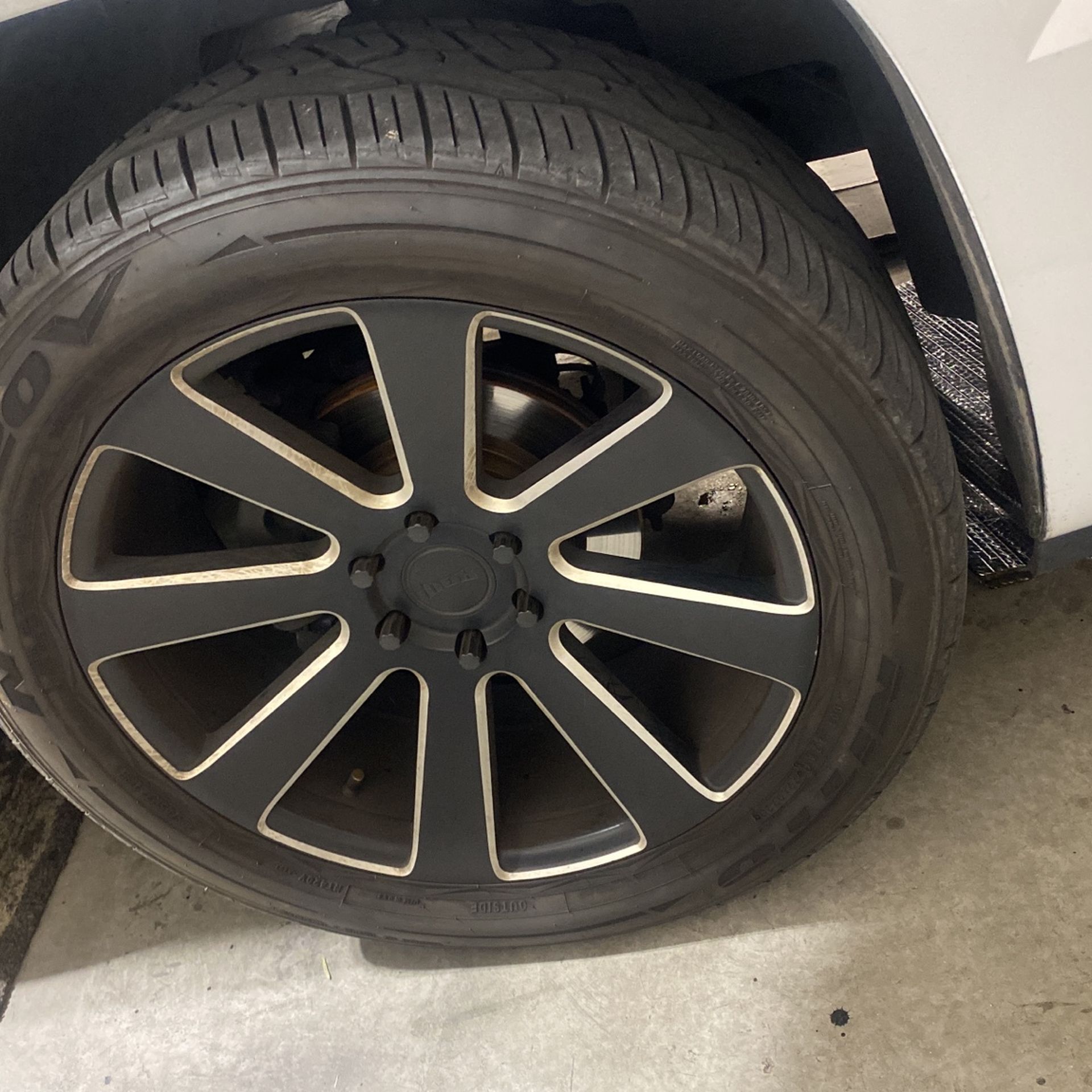 Dub 8 Ball Rims 22 Inch 6 Lug
