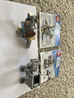 LEGO Star Wars AT-AT vs. Tauntaun Microfighters Building Toy 75298