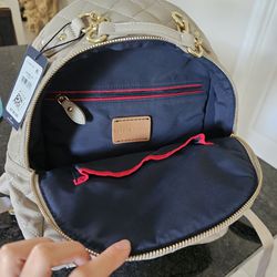 Brand New Beige Tommy Hilfiger Backpack 