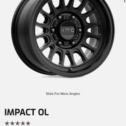 (5) 17” KMC wheels with Nitto Grappler Tires & wheels sensors