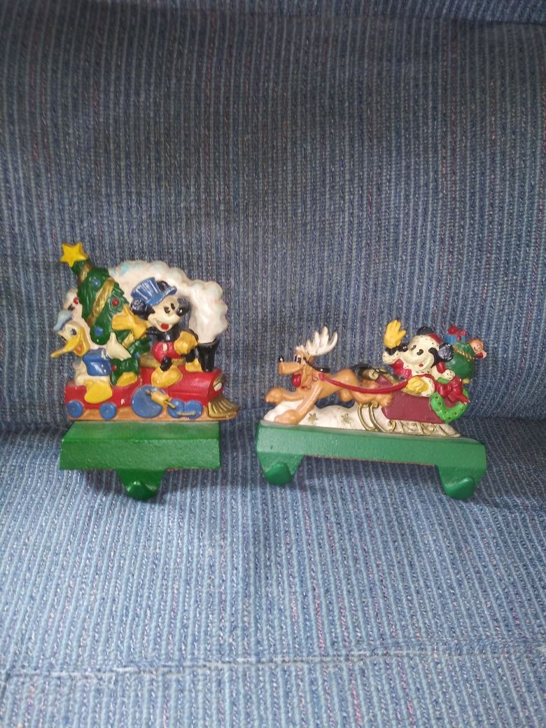 2 old Disney stocking holders