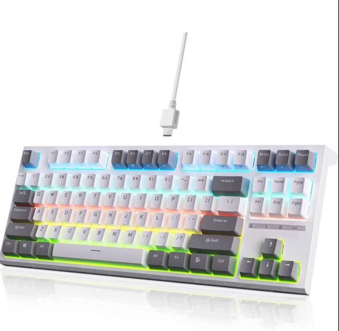 Computer Keyboard - Gaming Keyboard Mechanical RGB