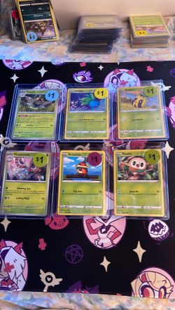 ✨Common Pokemon Cards(Grass Type):Part 1✨