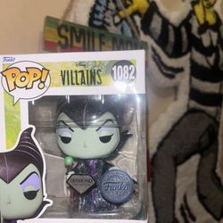 2022 Funko Pop SPECIAL EDITION Maleficent #1082 Diamond Collection Villains