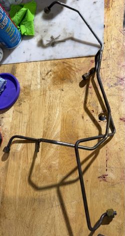 99-03 Ford 7.3 Powerstroke Fuel Bowl to Head hard fuel Lines (pair)