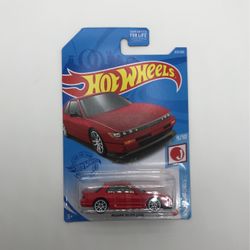 Hot Wheels Nissan Silvia S13 Red #213 213/(contact info removed) HW J-Imports 9/10