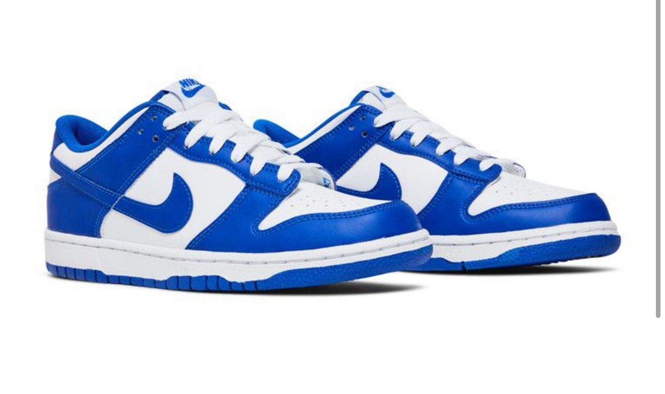 Nike dunks "Racer blue" Used like new. With box