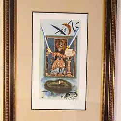 " Salvador Dali " 1978 Ltd. Edition Framed Lithograph