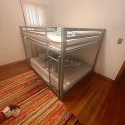 Full Size Bunk Beds With Mattresses With Plastic 